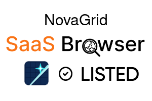 Nova Grid Hosting - SaaS Browser verified listing badge